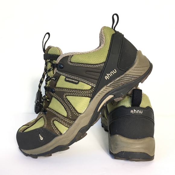 Ahnu Shoes Ahnu Hiking Shoes Green Brown Black Outdoor